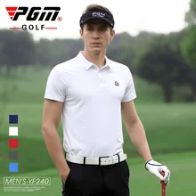 Aliexpress - PGM 2021 Summer Golf Men’s Short-Sleeved T-shirt Sports Functional Fabric Top Clothes Men’s Golf Clothes