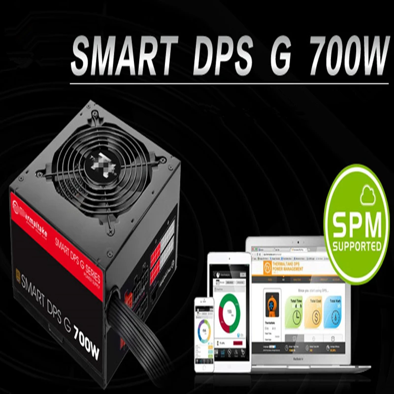 БП для Thermaltake(Tt) Smart DPS G 700 Вт ATX 12 в 80 плюс Бронзовый половина модуль игра источник питания 700 Вт блок питания SPG-0700D-B
