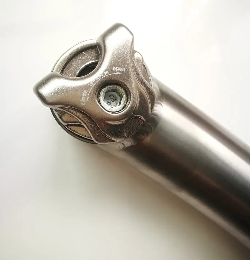 27,2 титановое Велосипедное Сиденье Ti Setback Seat post 350/400 мм
