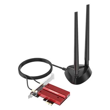 

COMFAST CF-AX200 Plus 3000M 2.4G/5GHz Dual Band PCI-E Wireless Adapter Bluetooth 5.0 2.4G/5GHz PCI Express Wifi Network Card