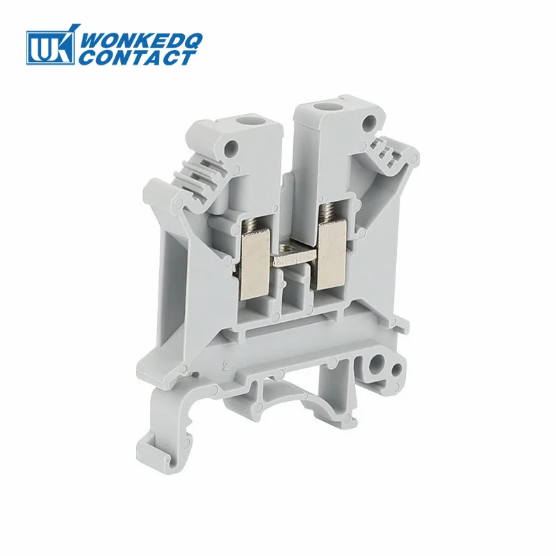 Uk5nネジ付きコネクタ,4mmケーブル,10mm ²,12awg接続,電気,DINレール,端子台,uk 5n,10個 AliExpress