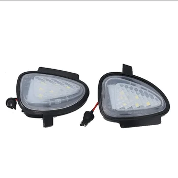 

2Pcs LED Under Side Mirror Puddle Light for VW Golf 6 08-12 Golf Cabriolet 12-14 Touran 10-14 tiguan 2011