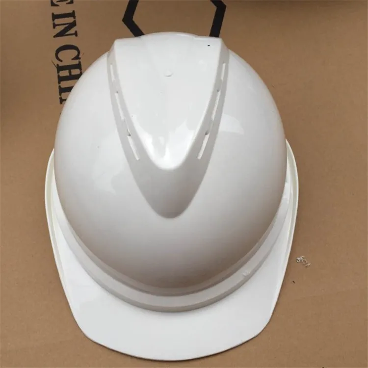 

Factory Direct Selling V Shaped Safety Helmet Work Site Construction Breathable Helmet ABS Smashing Comfortable Type Safety Helm