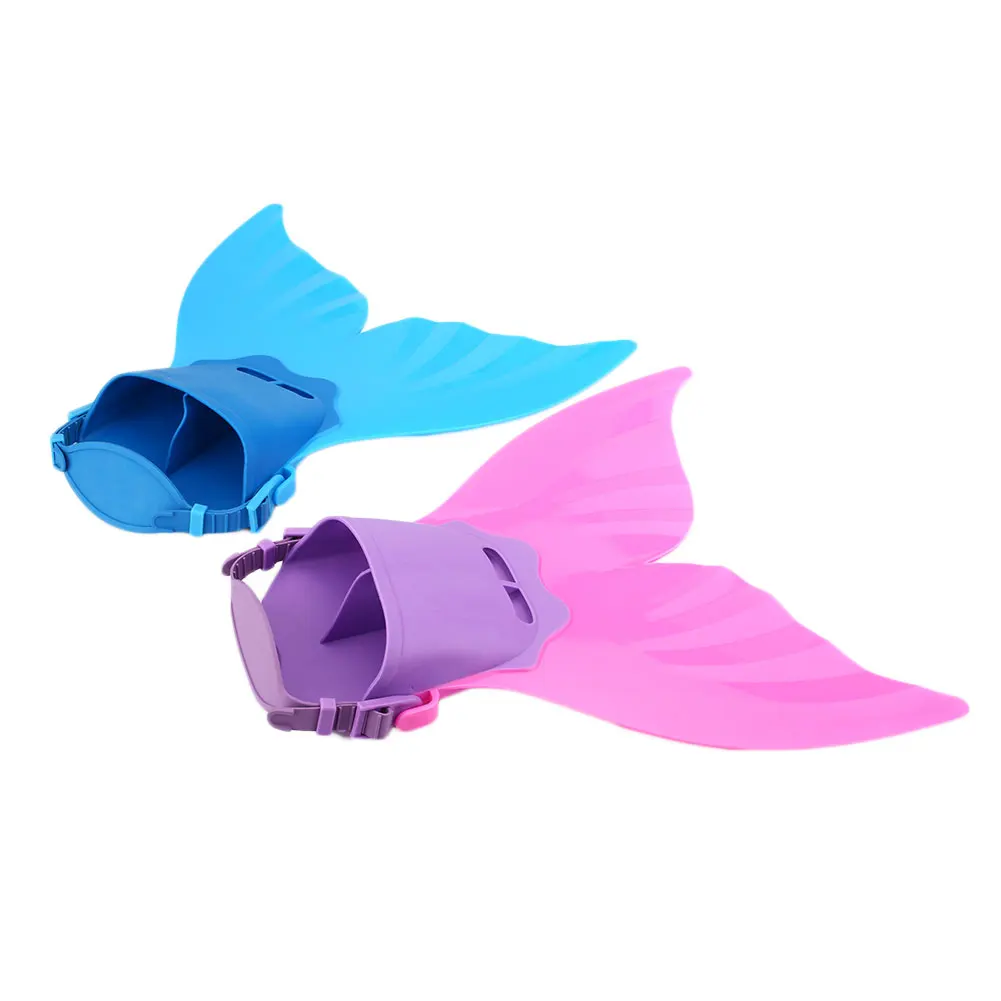 

Children Swimmable Mermaid Tail with Monofin Swimwear Swimming Costume