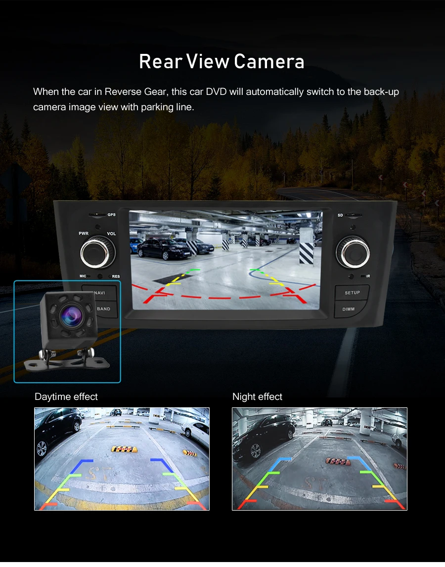 Clearance IPS Screen Android 9.0 Car Radio GPS Navigation Multimedia Stereo For Fiat Grande Punto Linea 2006-2012 DVD WIFI Bluetooth 11
