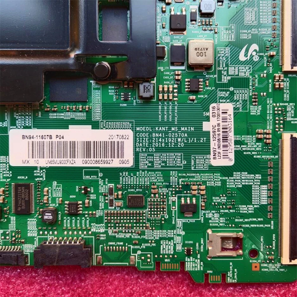 Для samsung основная плата UN65MU9000FXZA BN94-11607B BN97-12597C BN41-02570A UN65MU9000F UN65MU9000 материнская плата UE65MU9000