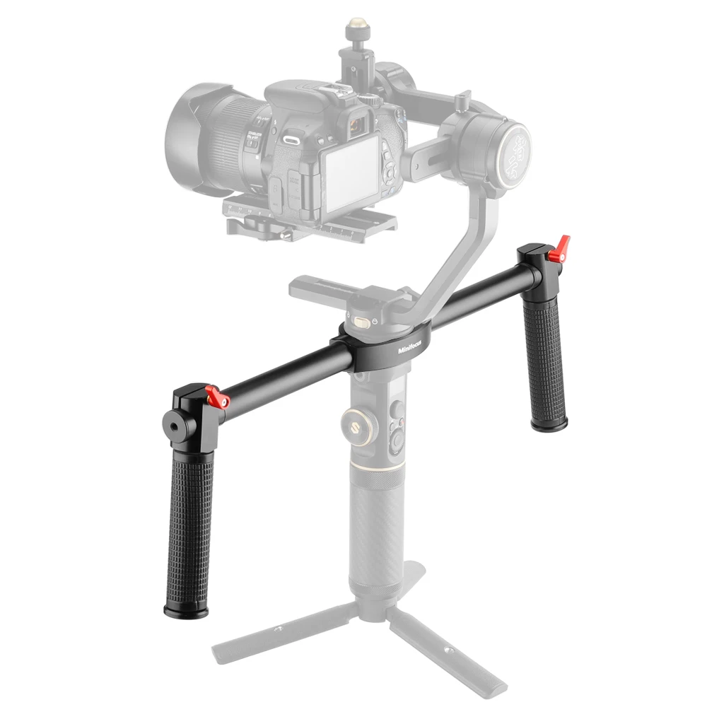 

Dual Handheld Extended Handle Accessories with 1/4 Screw Hole Grips Handbar Mount for Zhiyun Crane 2S Gimbal Stabilizer