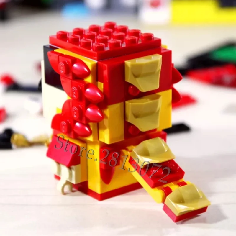 11151 BRICKHEADZ Dragon Dance Guy 170 шт совместимы 40354 80102 80101 развивающие строительные блоки кирпичи детские игрушки