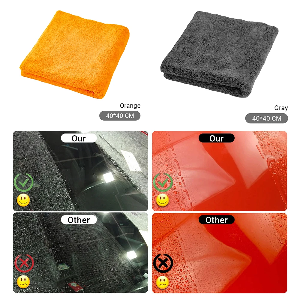 Laser microfiber cloth 40x40 cm red special bodywork