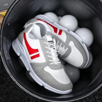 

Men's work and leisure sports models light and comfortable breathable flat shoes men's casual shoes rubber flexible non-slip men