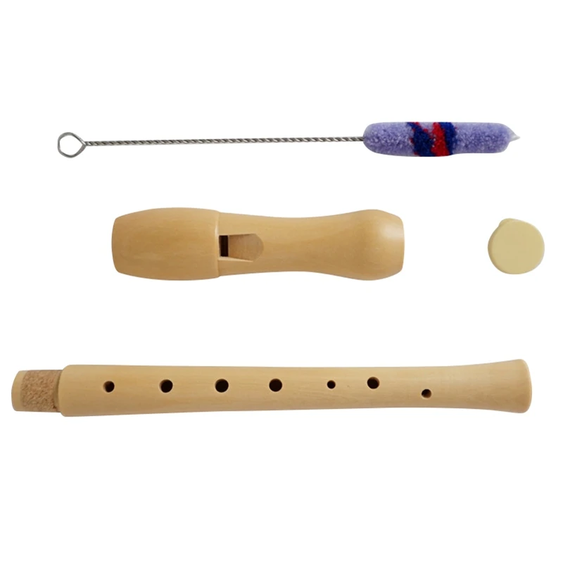 ABZB-деревянное записывающее устройство сопрано барокко 8 отверстий C Ключ кларнет Вертикальная флейта Dizi деревянные музыкальные инструменты