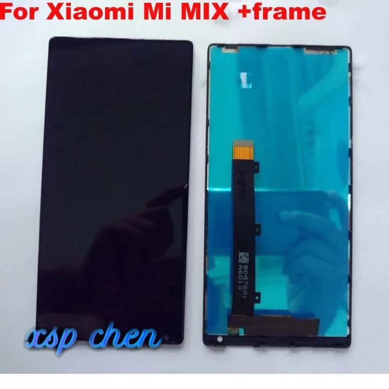 

6.4 For Xiaomi Mi Mix /Mi Mix Pro 18k version Lcd screen Display+Touch panel digitizer with frame white/black free ship