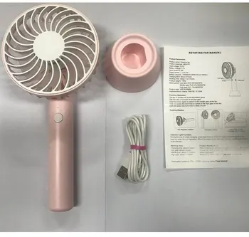 

Foldable Hand Fans Battery Operated Rechargeable Handheld Mini Fan Electric Personal Fans Hand Bar Desktop Fan