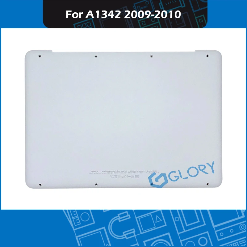 10 шт./лот A1342 белая Нижняя крышка корпуса для MacBook 13 &quotA1342 Unibody 2009 2010 год MC207