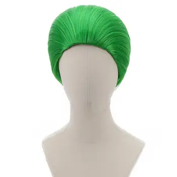 

Comic Movie Joker Harley Quinn Wonder Woman Green Blond Black Cosplay Synthetic Hair Wigs for Men Girls Party Costume Halloween