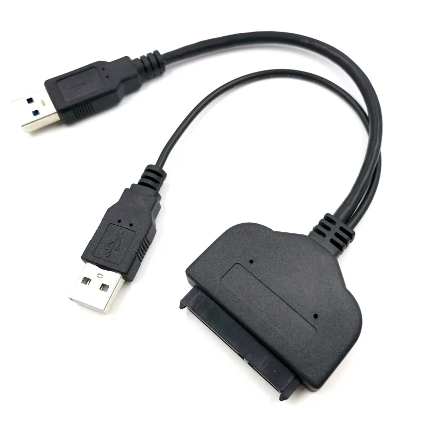 22 контактный разъем SATA III для USB 3,0 2,5 дюймов Жесткий диск Кабельный адаптер-переходник UASP для 2," ноутбука жесткий диск SSD
