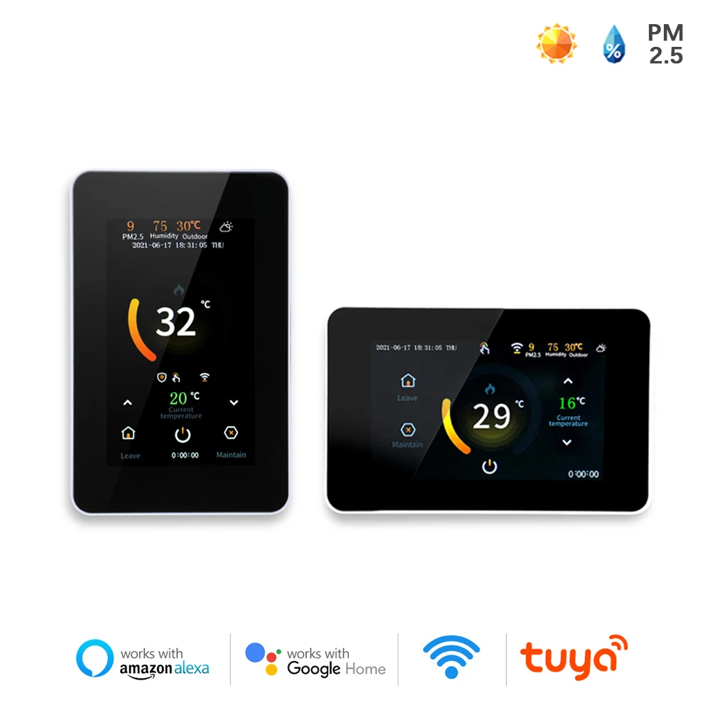 Умный термостат с Wi-Fi и датчиком влажности CO2 | Обустройство дома