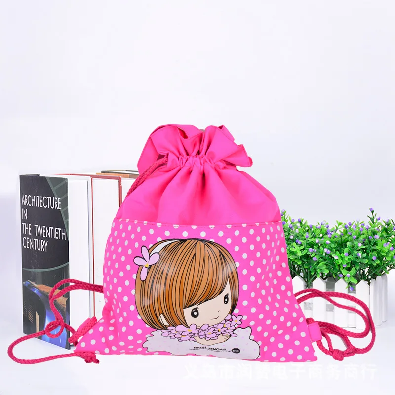 Disney cartoon minnie shoulder bag Mummy bag waterproof lunch box bag portable tote bag primary school tuition lunch bag handbag