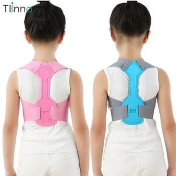 

Tlinna Adjustable Back Brace Corset Spine Support Belt Children Brace Support Belt Spine Back Lumbar Posture Correction