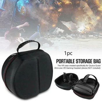 

Storage Box Fashion Hard Shell VR Gaming Headset Controllers For Oculus Quest Storage Case #734