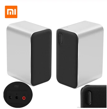 

Original Xiaomi Bluetooth Computer Speaker Mi Bluetooth Speaker 12WDouble Bass Stereo Portable Table Aux DSP With Microphone LED