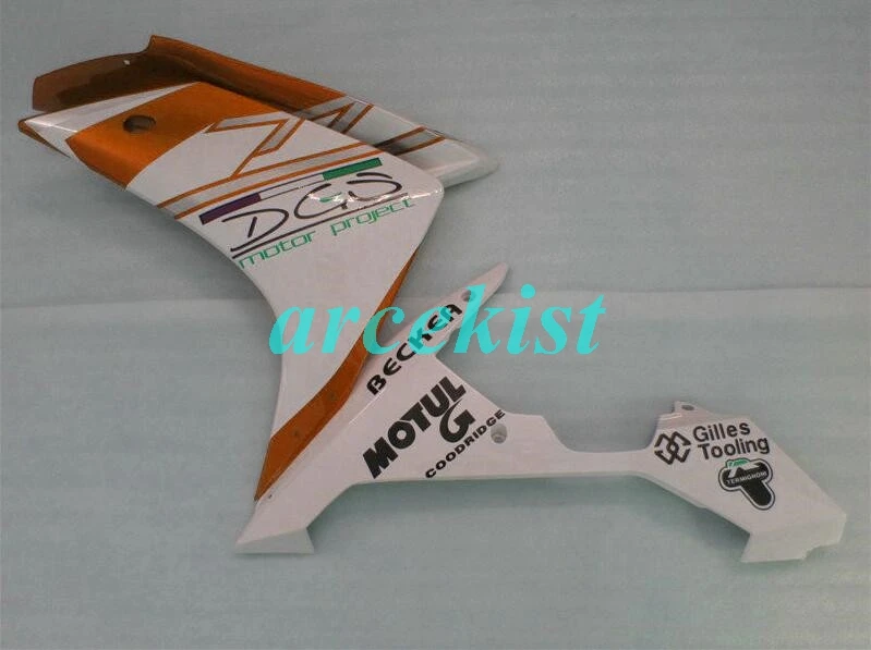 4 подарки ABS прессформы Мотоцикл Обтекатели подходит для Yamaha YZF-1000-R1 2007 2008 07 08 обтекатель кузова набор на заказ Оранжевый