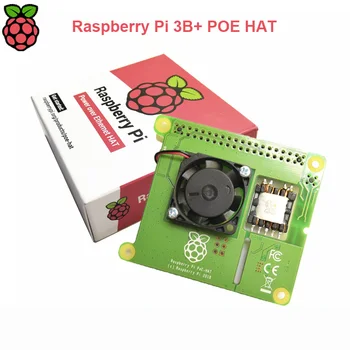 

RASPBERRY PI POE HAT The official Power-over-Ethernet add-on board for Raspberry Pi 3B+ P Raspberry Pi 3B+