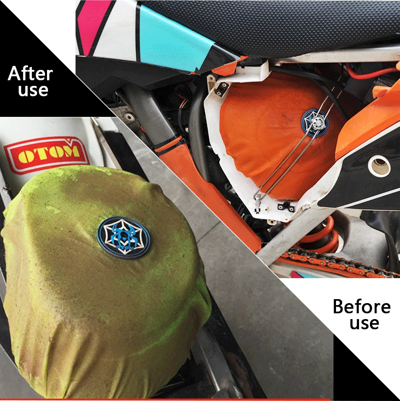 OTOM Motorcycle Air Filter Dustproof Sand Cover Engine Cleaning Protection KTM KAWASAKI SUZUKI YAMAHA HONDA air filter,motorcycle air filter,air filter cleaner,motocross air filter,motorcycle air filter cover