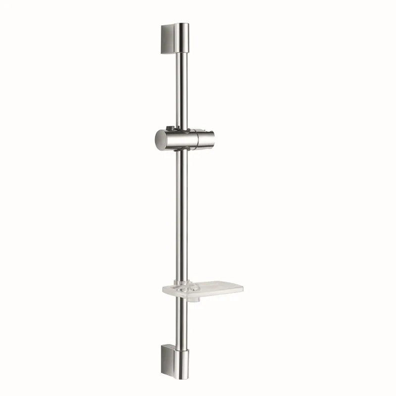 

Stainless Steel Lift Rod Shower Support Shower Lifting Frame Shower Rod with Soap Dish S502