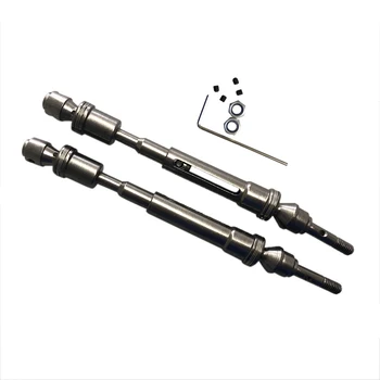 

New For 1/10 Traxxas Slash 4x4 RC Car Metal Front Rear Drive Shaft Split Type