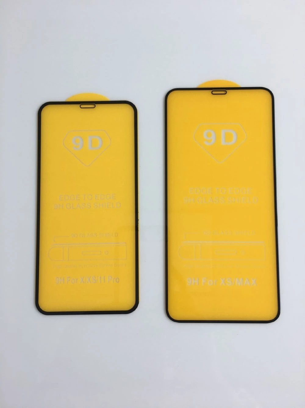 CAMDEMS 9D 50 шт. полностью проклеенное закаленное стекло для iphone 11pro max 11pro xs max xr x 8plus 6 6S 7plus прочная пленка для защиты экрана