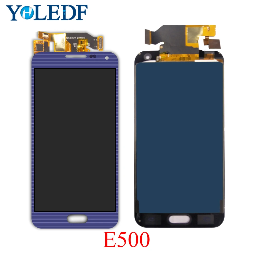 5 0 &quotЖК-дисплей для SAMSUNG Galaxy E5 E500 E500M E500F E500H ЖК-дисплей сенсорный экран панель tela