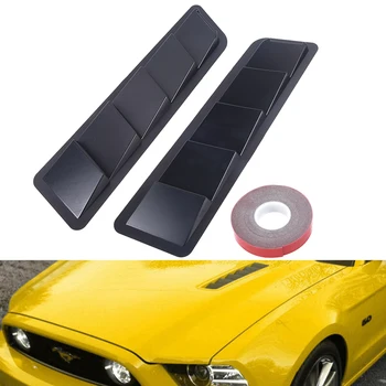 

Car Engine Bonnet Hood Auto 2Pcs Panel 425x123mm Replacement Parts Set