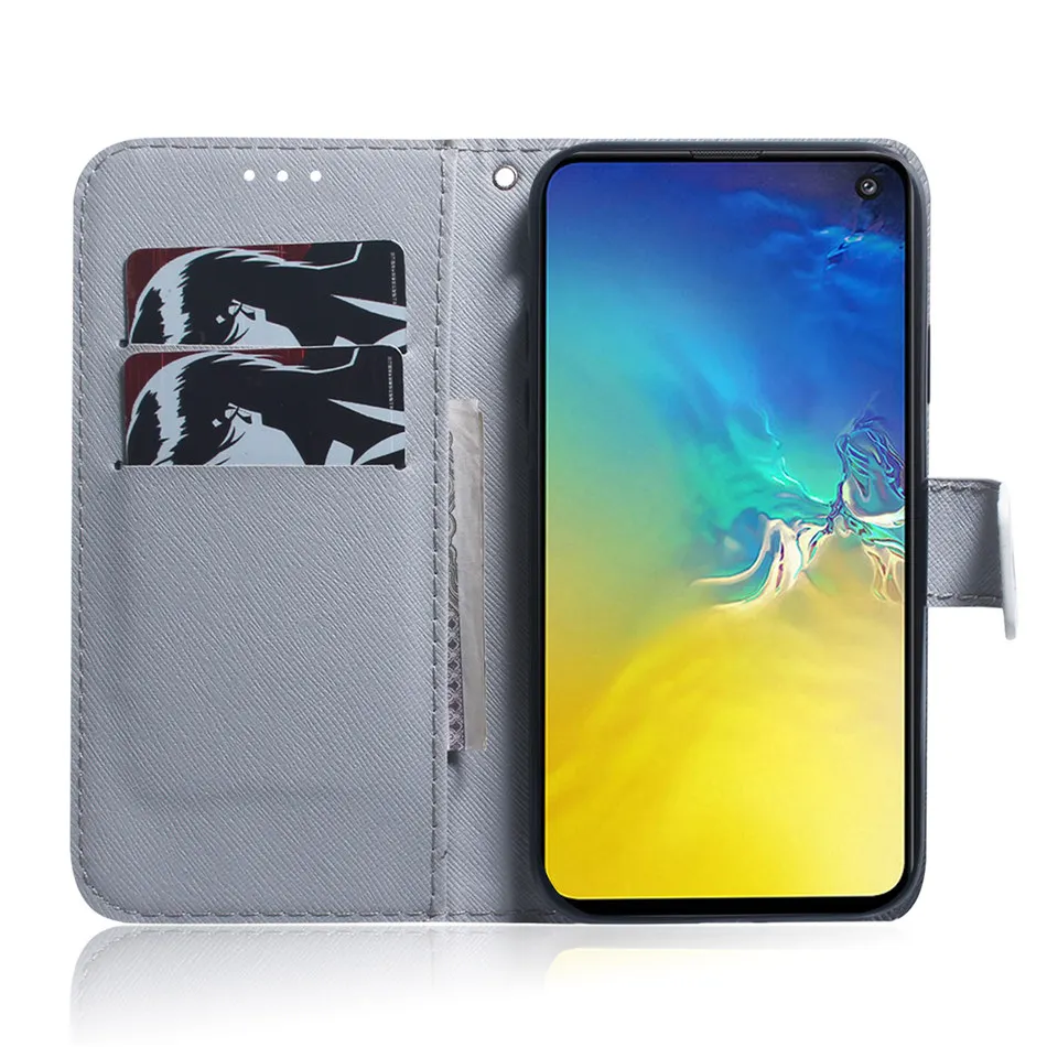 Чехол бумажник с рисунком в стиле ретро для Xiaomi Mi Poco X3 NFC Redmi Note 9 8 7 6 Pro Go чехол со