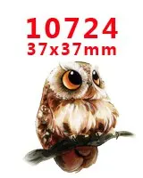 10724 30 шт мультяшный персонаж плоское украшение из смолы PR 10333 - Цвет: 10724