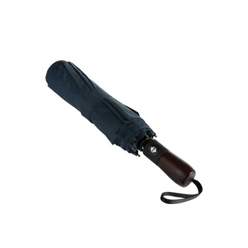 

Folding Automatic Umbrella Rain And Sun Women Man Black Vintage Umbrella Long Handle Simple Sombrilla Household Umbrella MM60YS