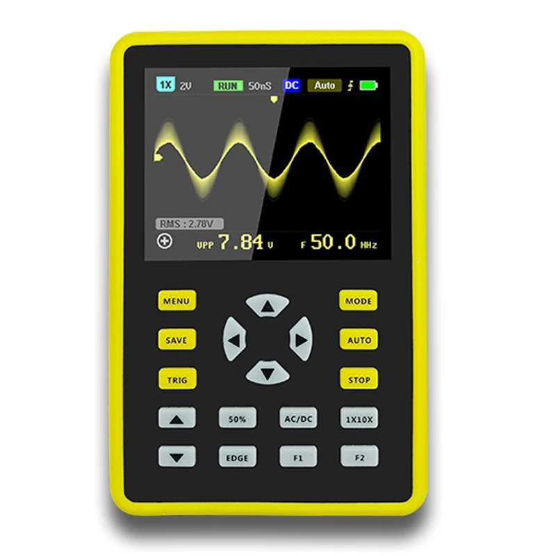 US $64.99 Russian Warehouse Yeapook Ads5012h Handheld Digital Portable Mini Oscilloscope Kit With 100mhz Bandwidth 500msS Sampling Rate