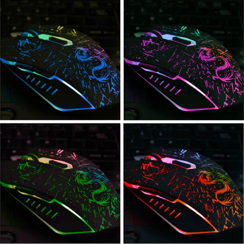 Usb Проводная оптическая компьютерная ПК ноутбук игровая мышь Dpi игра Led геймерские мыши для Dota Csgo геймеров Souris Arc