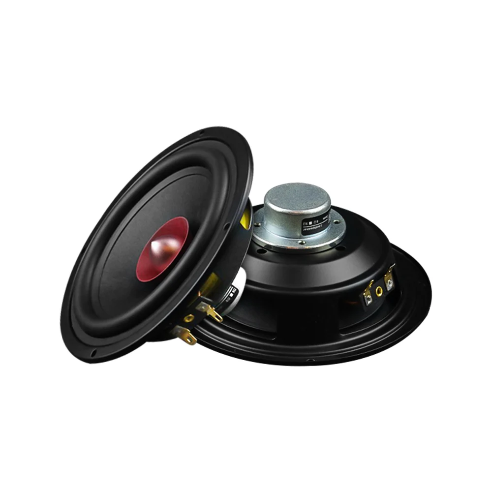 AIYIMA 2Pcs 5.25 Inch Hifi Full Range Speaker