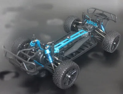 HSP 94170 Автомобильная рама бесщеточная версия 1/10 с 4 колесами RC Гусеничный пустой