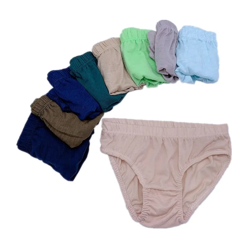 Однотонное нижнее белье для детей 1 11 лет 18 шт./лот|kids underwear|boys underwearbaby boy underwear |