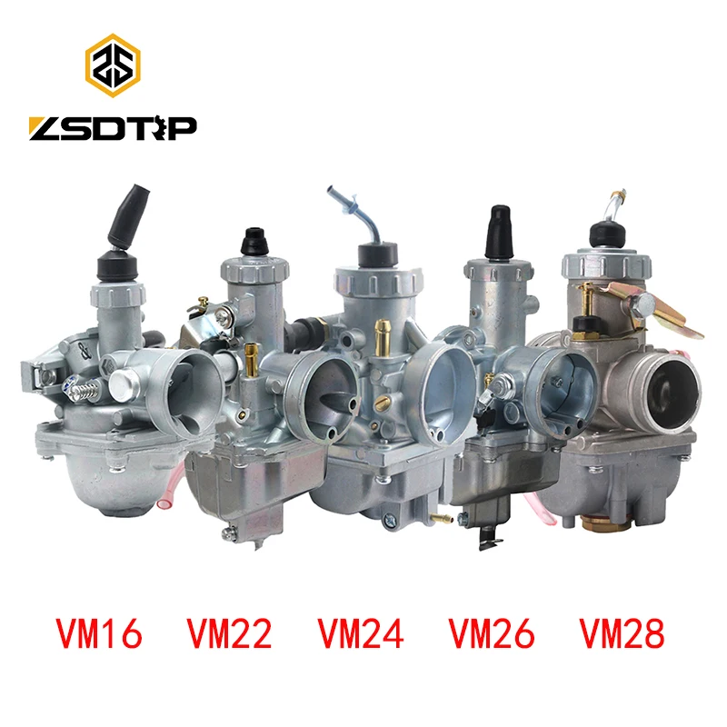 ZSDTRP Mikuni VM16 20 22 26 28 30mm T125 Carburetor 19mm 28mm 30mm 32mm Carb For 110-250cc Dirt Pit Bike ATV Quad Motorcycle ZSDTRP Mikuni VM16 20 22 26 28 30mm T125 Carburetor 19mm 28mm 30mm 32mm Carb For 110-250cc Dirt Pit Bike ATV Quad Motorcycle