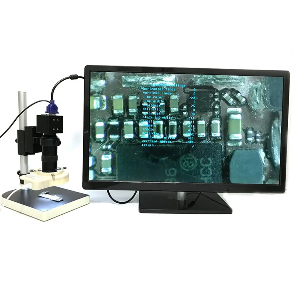 HD1080P 2 Million Pixels Digital Industrial Video C-mount Microscope Camera 100-240V HDMI Industrial Microscope Camera