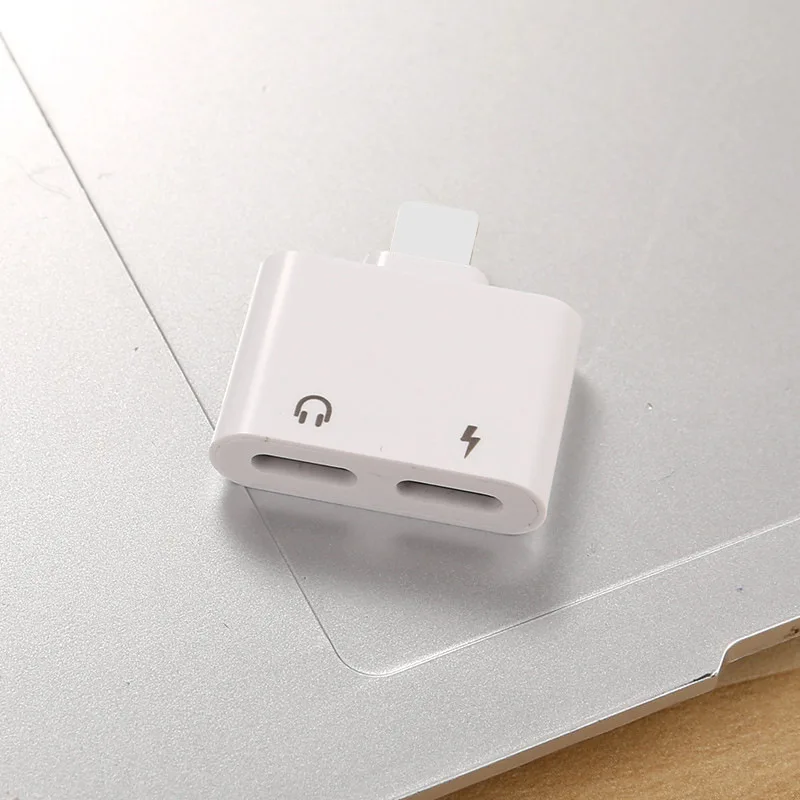 Для iPhone6/7/8/X/XS Plus двойные наушники для iPhone адаптер для Lightning разветвитель зарядный кабель IOS 12,2 для Lightning N20C