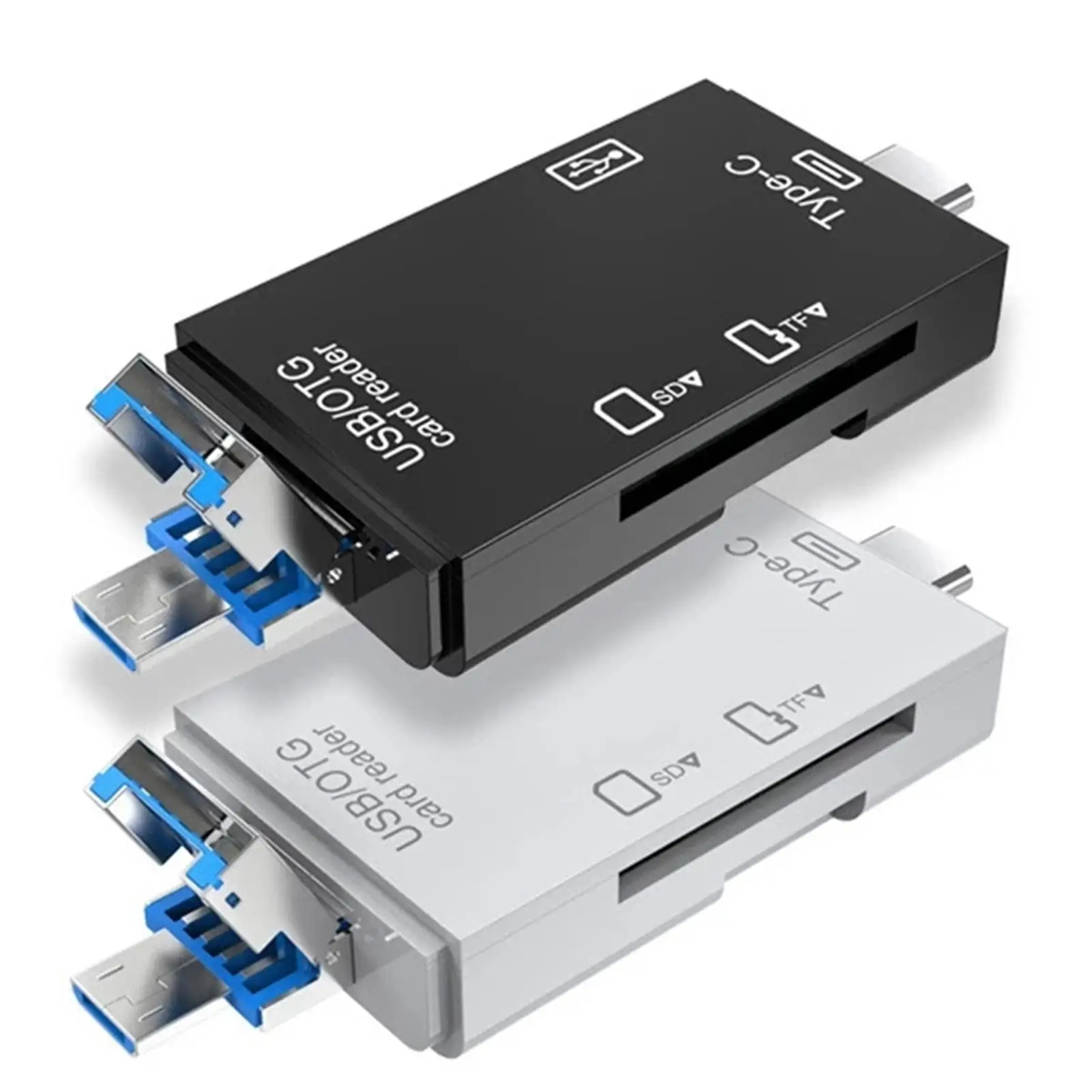 Многоцелевой кардридер Usb 2 0 TYPE-C Micro адаптер для карт памяти SD TF USB Type-C OTG ноутбук