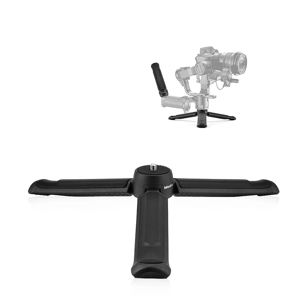 Vlog Camera Mini Treppiede Da Tavolo Supporto Da Tavolo Palmare Per Moza Aircross Air Zhiyun Dji Stabilizzatore Cardanico Impugnatura Estesa