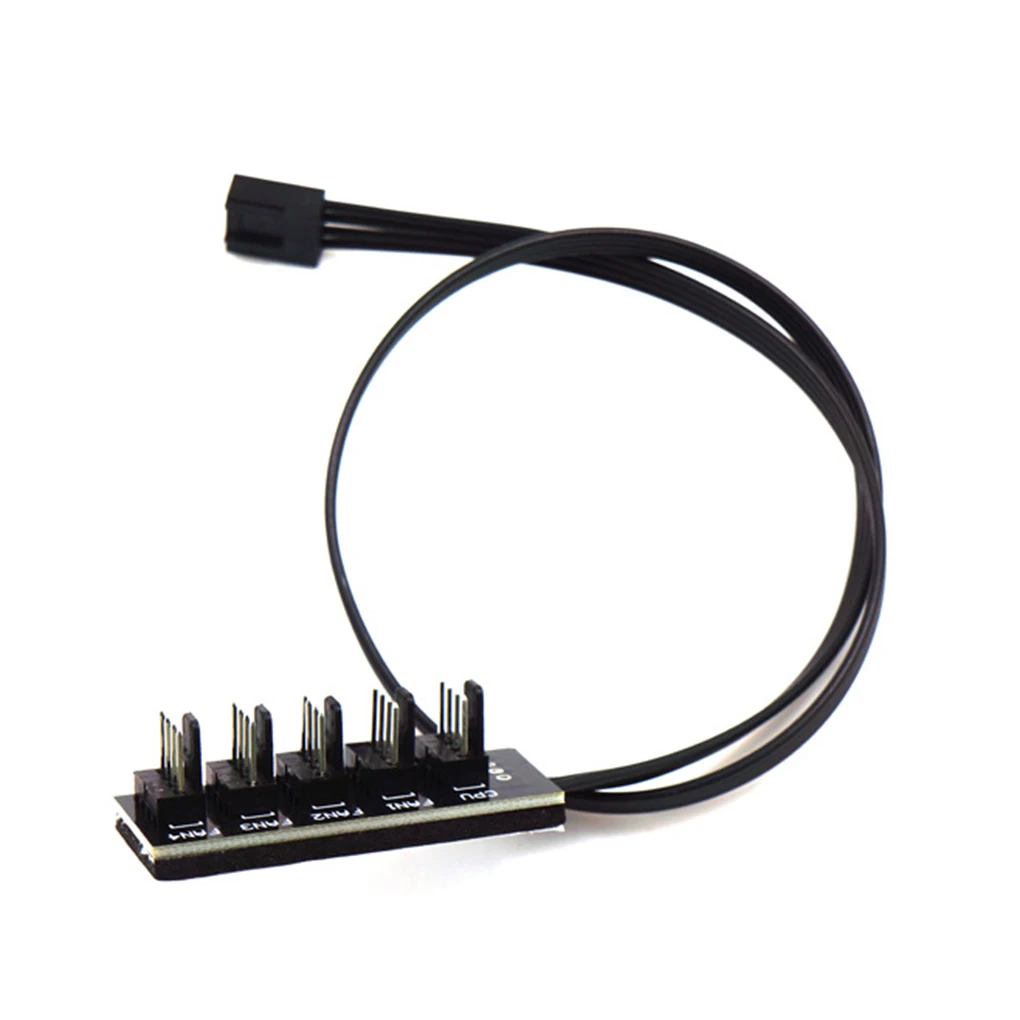 1 до 5 лет, 4-Pin адаптер TX4 PWM Процессор кулер чехол разветвитель 3/4 PWM шасси вентилятор охлаждения кабель Hub адаптер