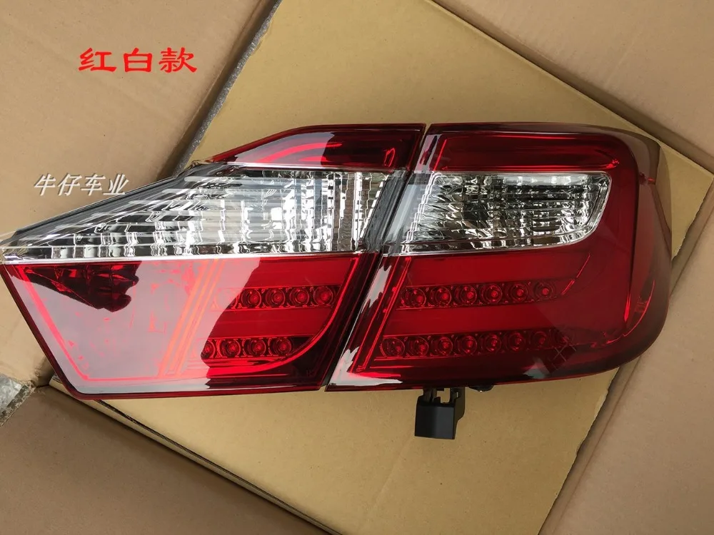 Автомобильный Стайлинг для Toyota Camry V50 задний светильник s 2012 2013 Camry светодиодный задний светильник Aurion задний фонарь DRL+ тормоз+ Парк+ сигнал