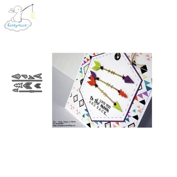 

CH Arrow Metal Cutting Dies Embossing Scrapbooking Stencil Craft Cut Dies For DIY Card Crafts Handmade