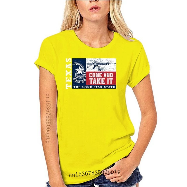 New Men Funny T Shirt Women Cool tshirt Texas Flag Come And Take It Gun  Ar15 Ar 15 Texan - Adult Shirt - AliExpress Men's Clothing